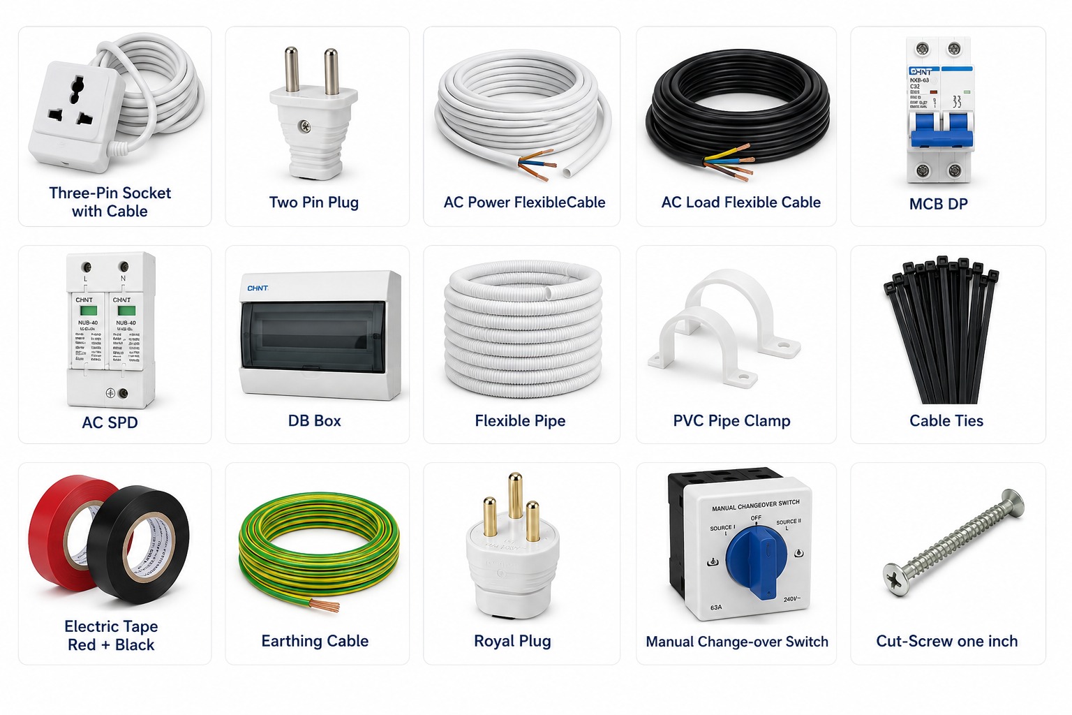 AC Installation Kit (Pulse-2) | 1kW / 2kWh ESS